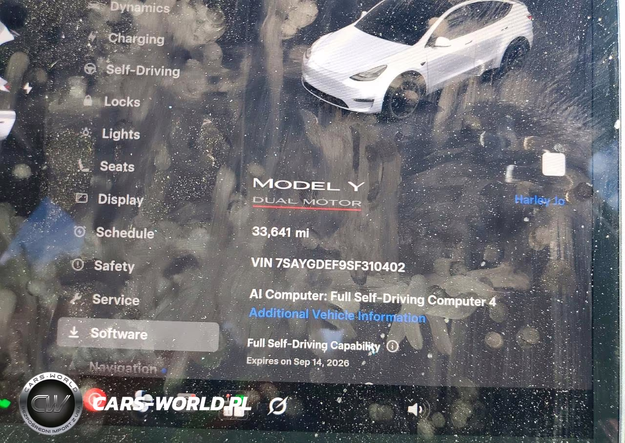 2025 Tesla Model Y VIN:7SAYGDEF9SF310402 - 9