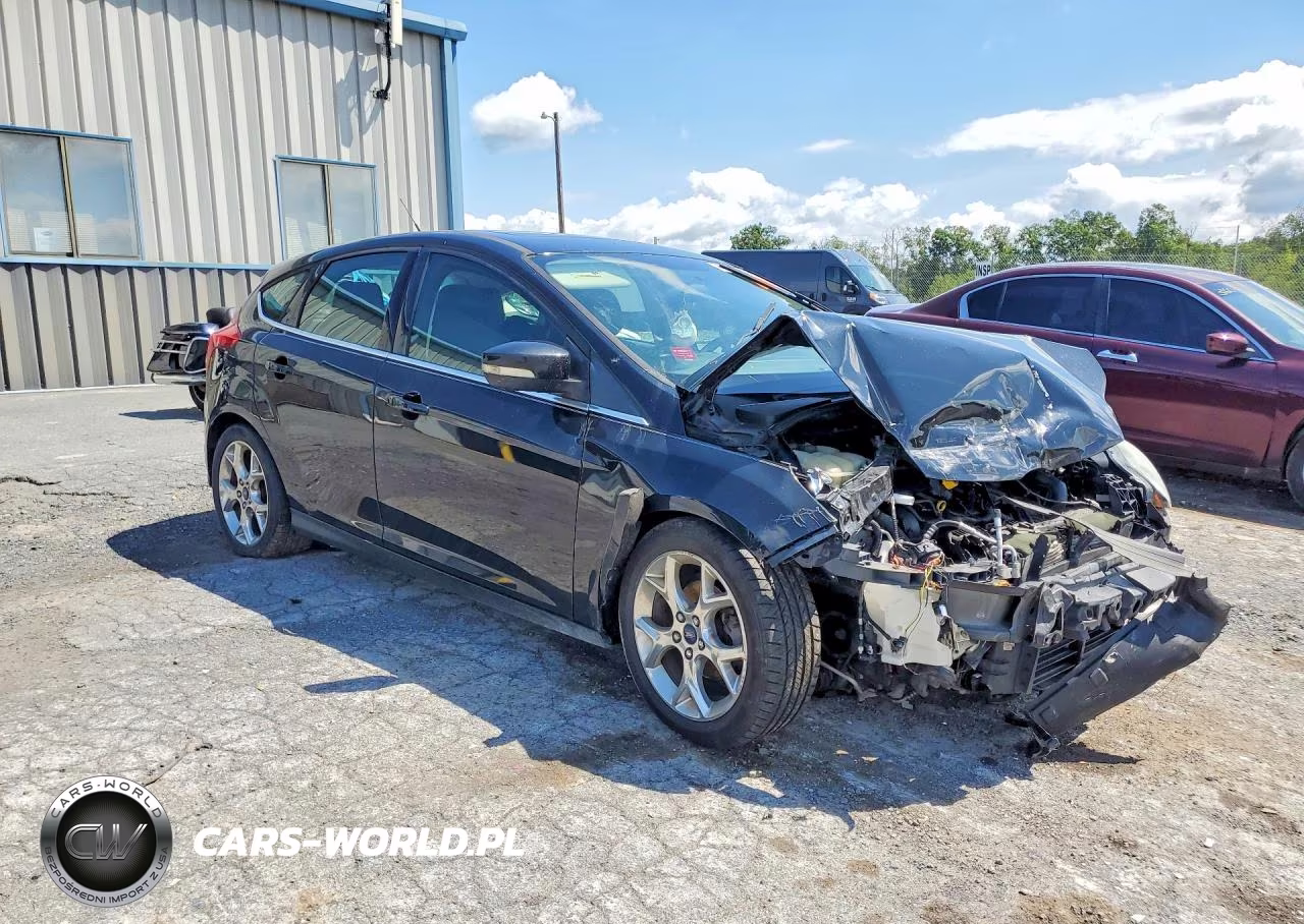 2014 Ford Focus Titanium VIN:1FADP3N22EL417964 - 4