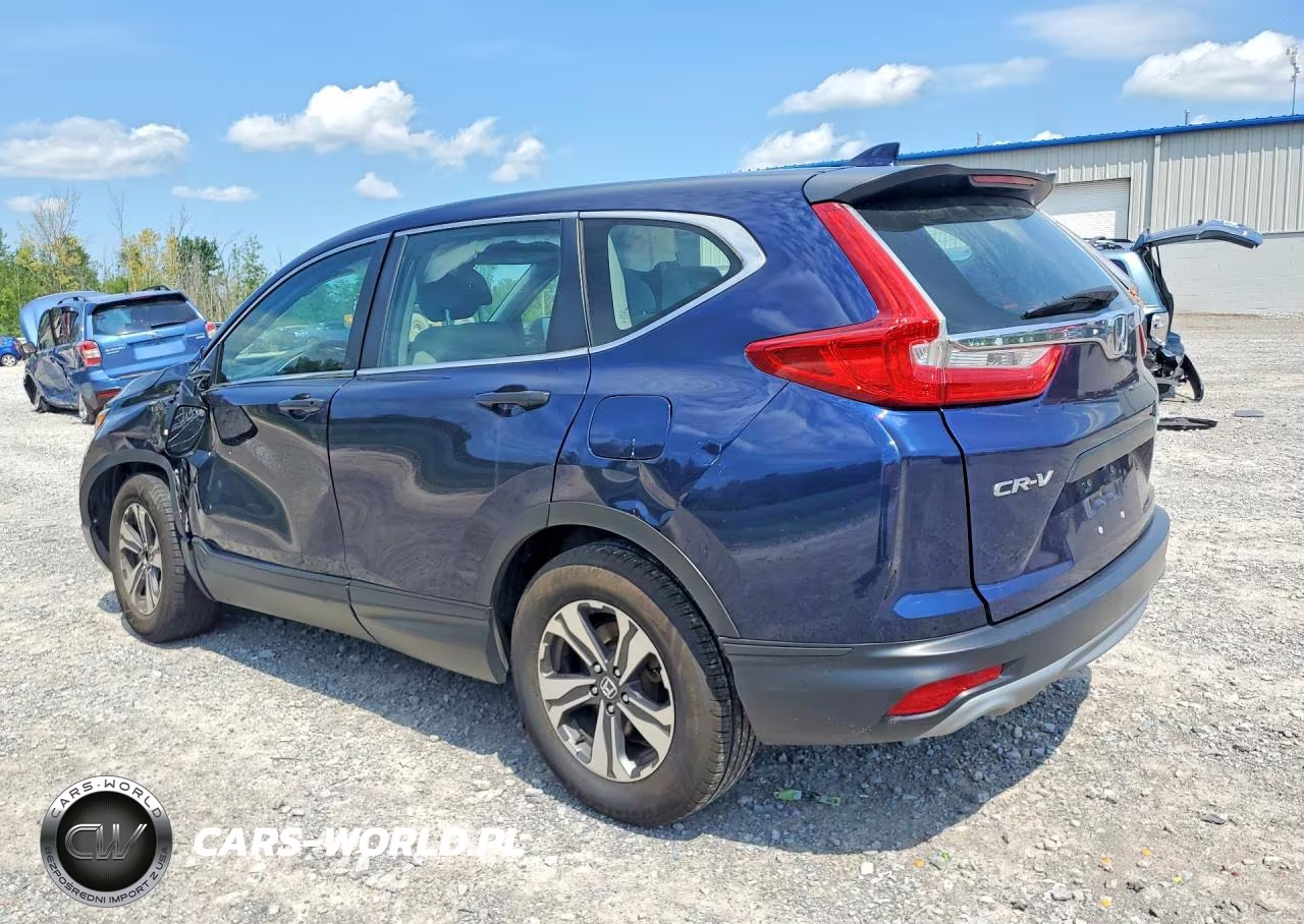 2017 Honda Cr-V Lx VIN:2HKRW6H31HH202237 - 2
