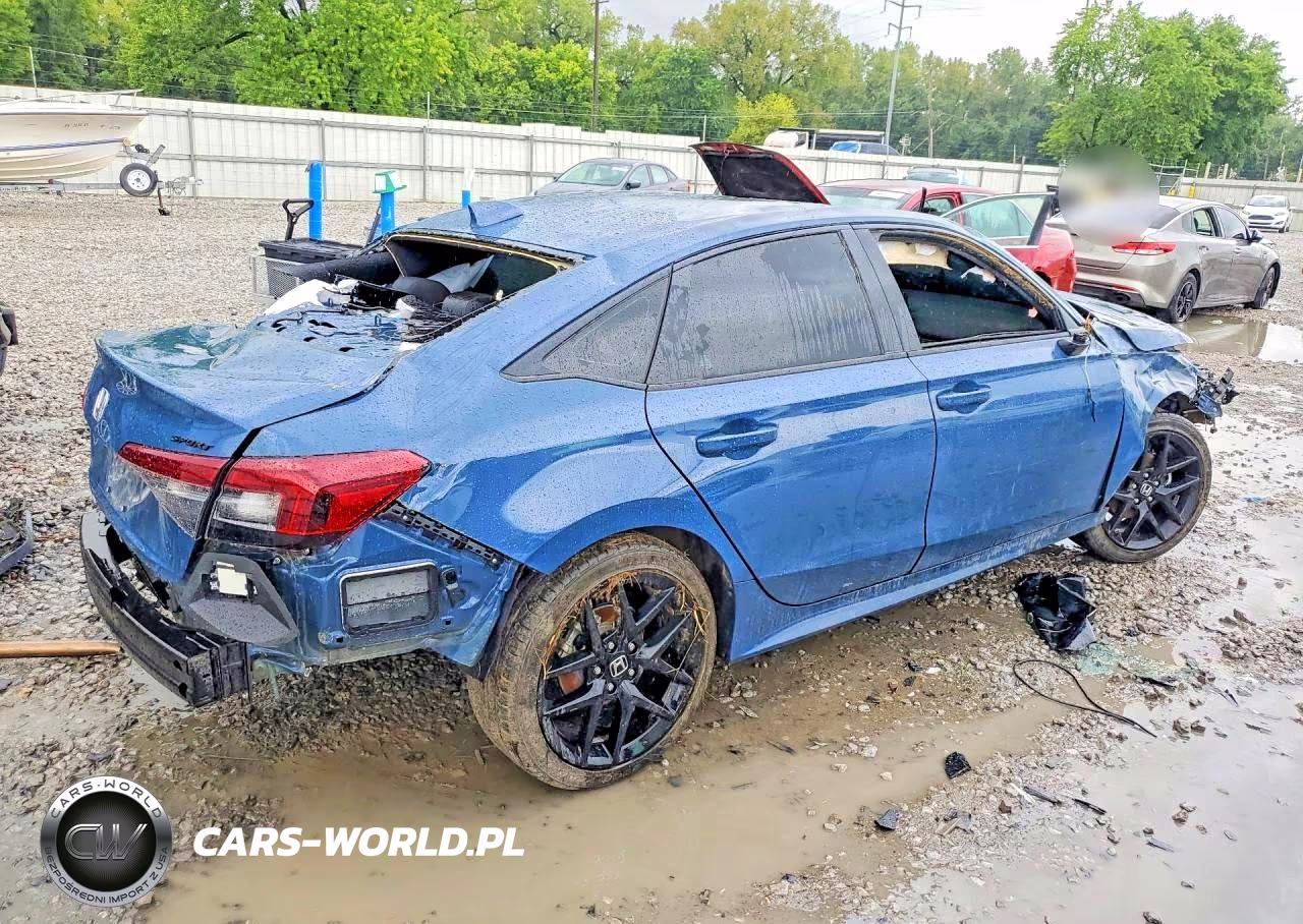 2026 Honda Civic Sport VIN:2HGFE2F50TH607883 - 3