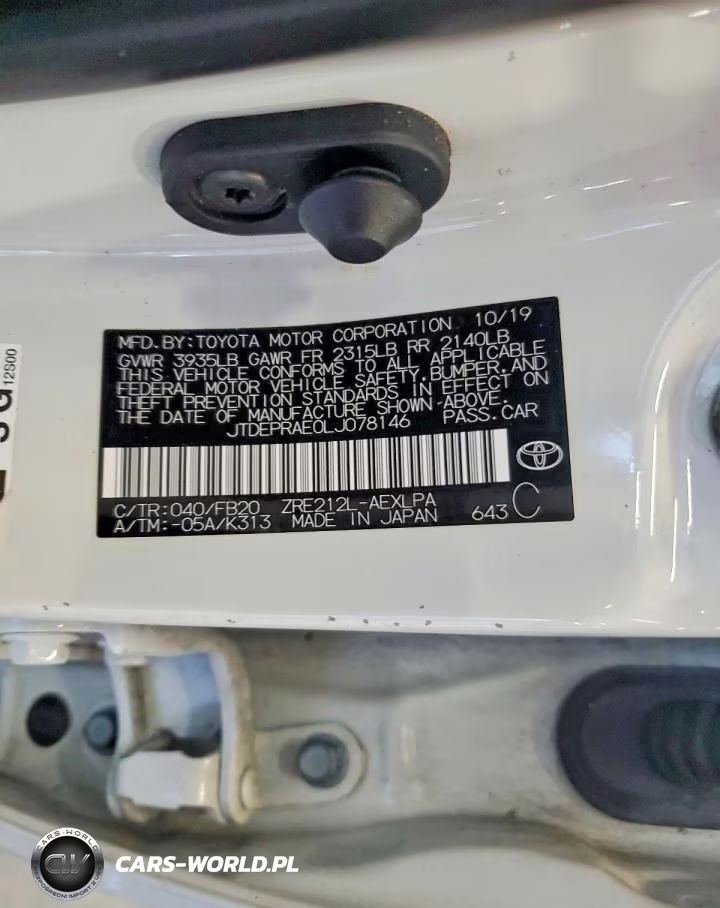 2020 Toyota Corolla Le VIN:JTDEPRAE0LJ078146 - 12