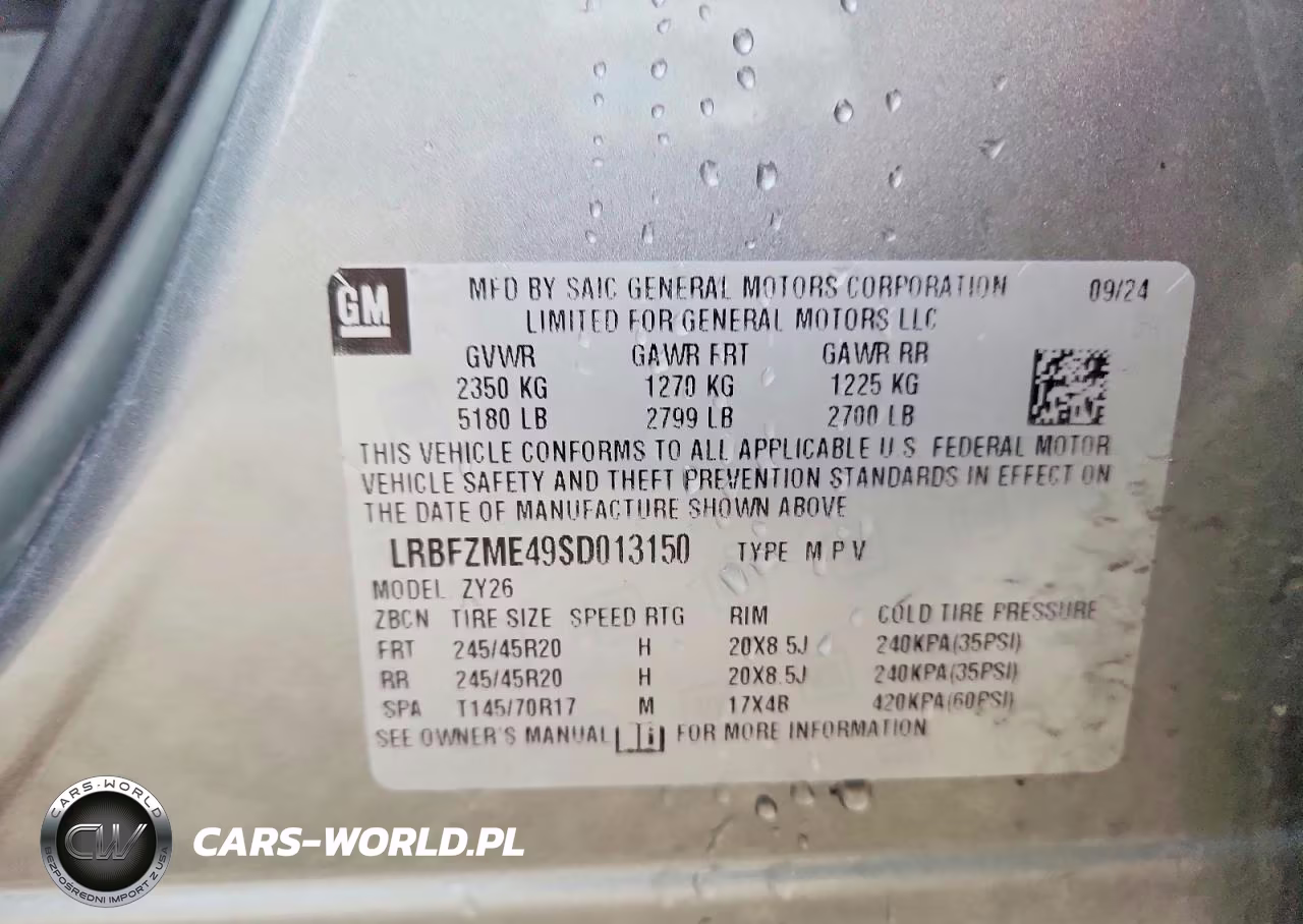 2025 Buick Envision Avenir VIN:LRBFZME49SD013150 - 13