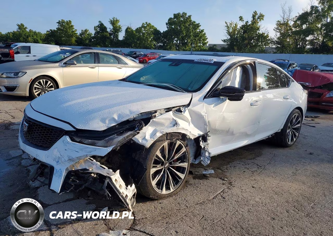 2022 Cadillac Ct5-V Blackwing VIN:1G6D25R62N0860556 - 1