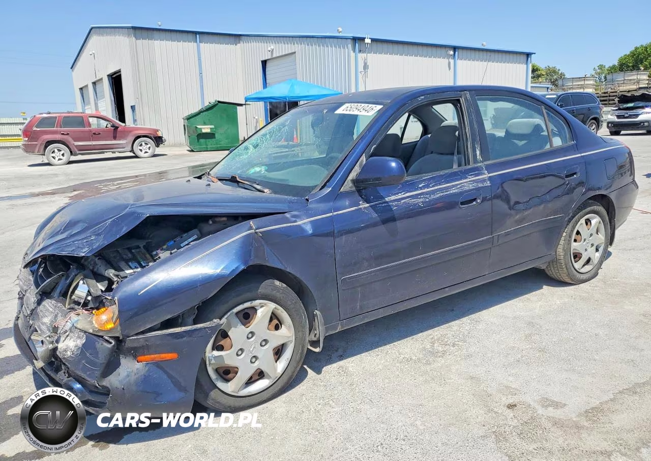2005 Hyundai Elantra Gls VIN:KMHDN46DX5U092573 - 1