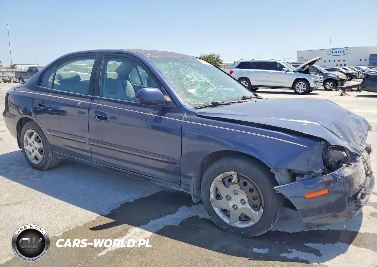 2005 Hyundai Elantra Gls VIN:KMHDN46DX5U092573 - 4