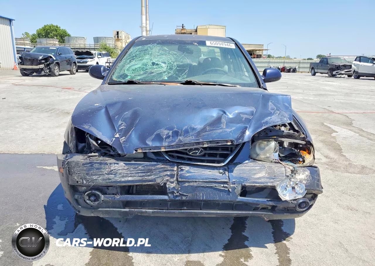 2005 Hyundai Elantra Gls VIN:KMHDN46DX5U092573 - 5