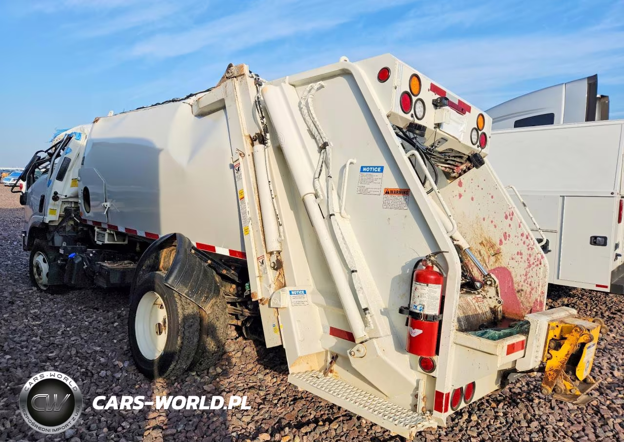 2022 Isuzu Nrr Packer Garbage Truck VIN:JALE5W164N7302269 - 2