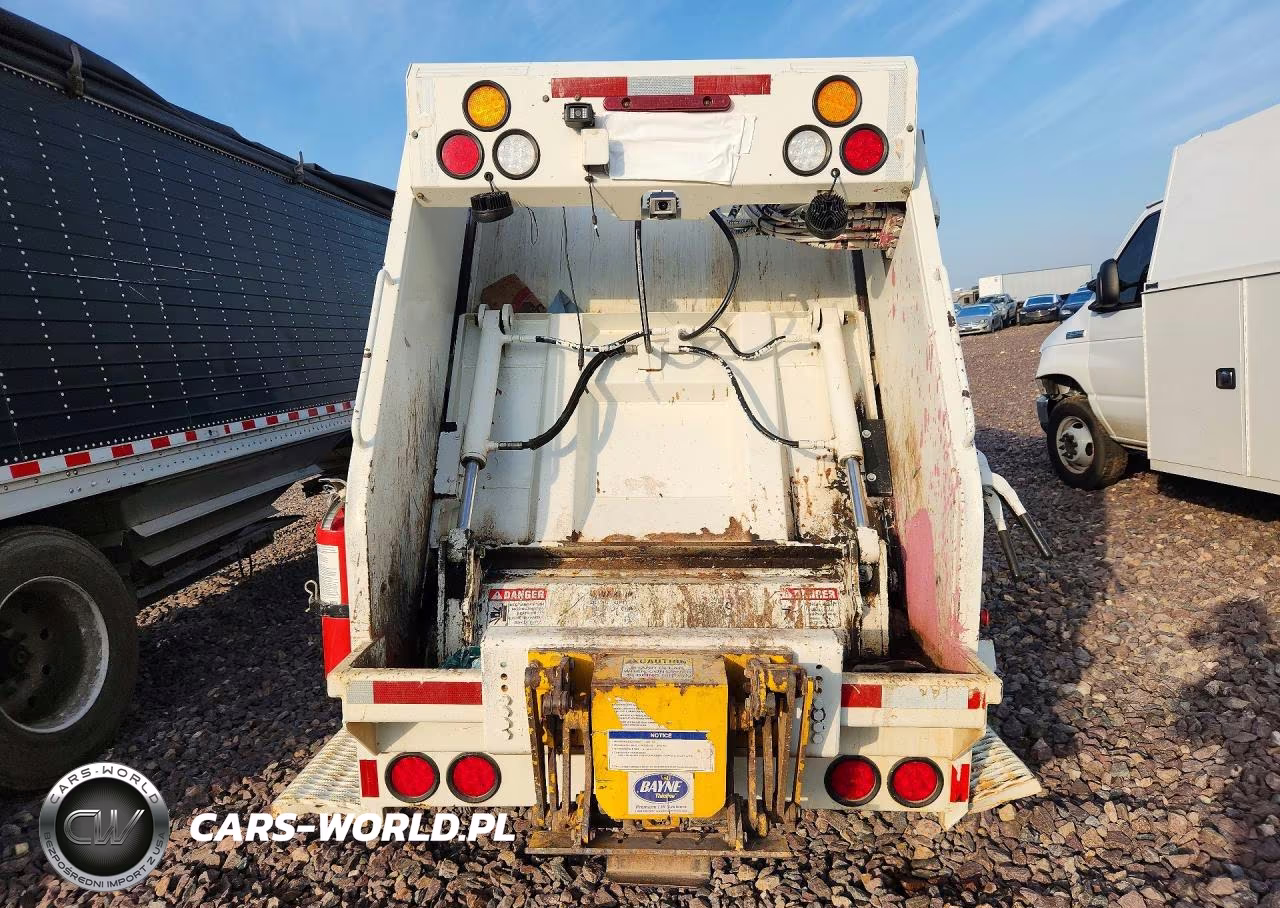 2022 Isuzu Nrr Packer Garbage Truck VIN:JALE5W164N7302269 - 6