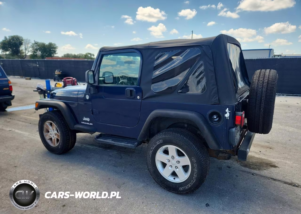 2006 Jeep Wrangler - Tj Se VIN:1J4FA29126P767065 - 2