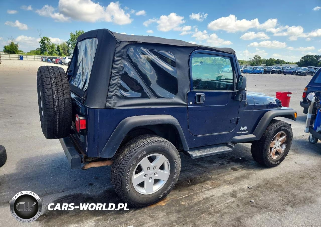 2006 Jeep Wrangler - Tj Se VIN:1J4FA29126P767065 - 3