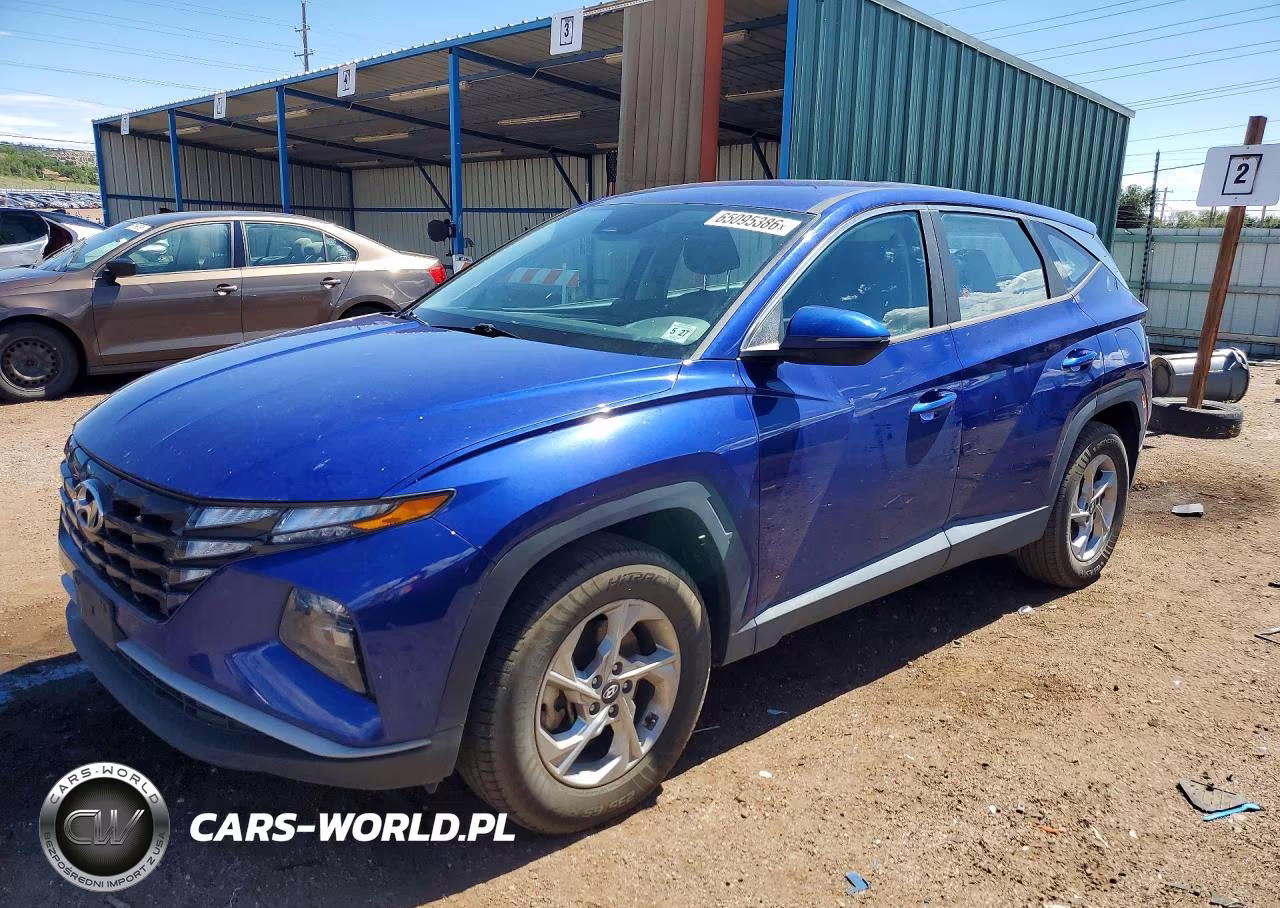 2022 Hyundai Tucson Se VIN:5NMJACAEXNH095204 - 1