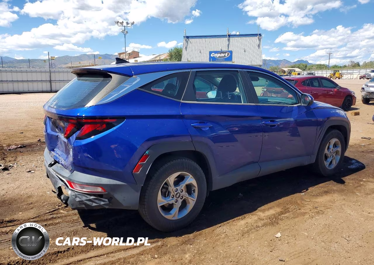 2022 Hyundai Tucson Se VIN:5NMJACAEXNH095204 - 3