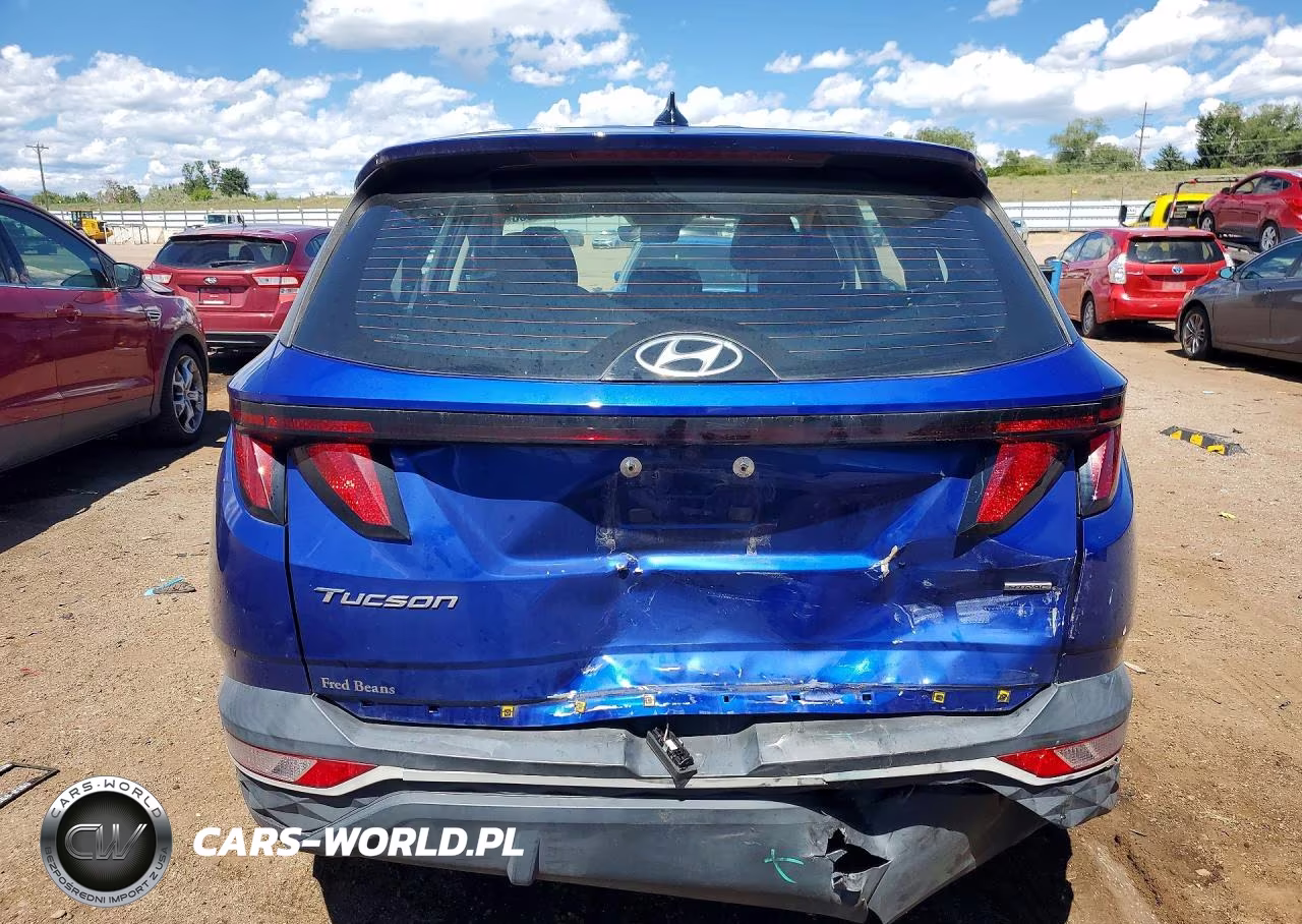 2022 Hyundai Tucson Se VIN:5NMJACAEXNH095204 - 6
