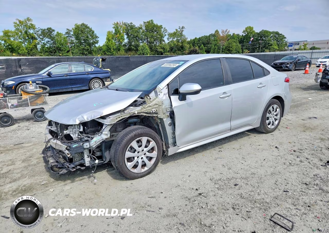 2022 Toyota Corolla Le VIN:5YFEPMAE7NP307083 - 1