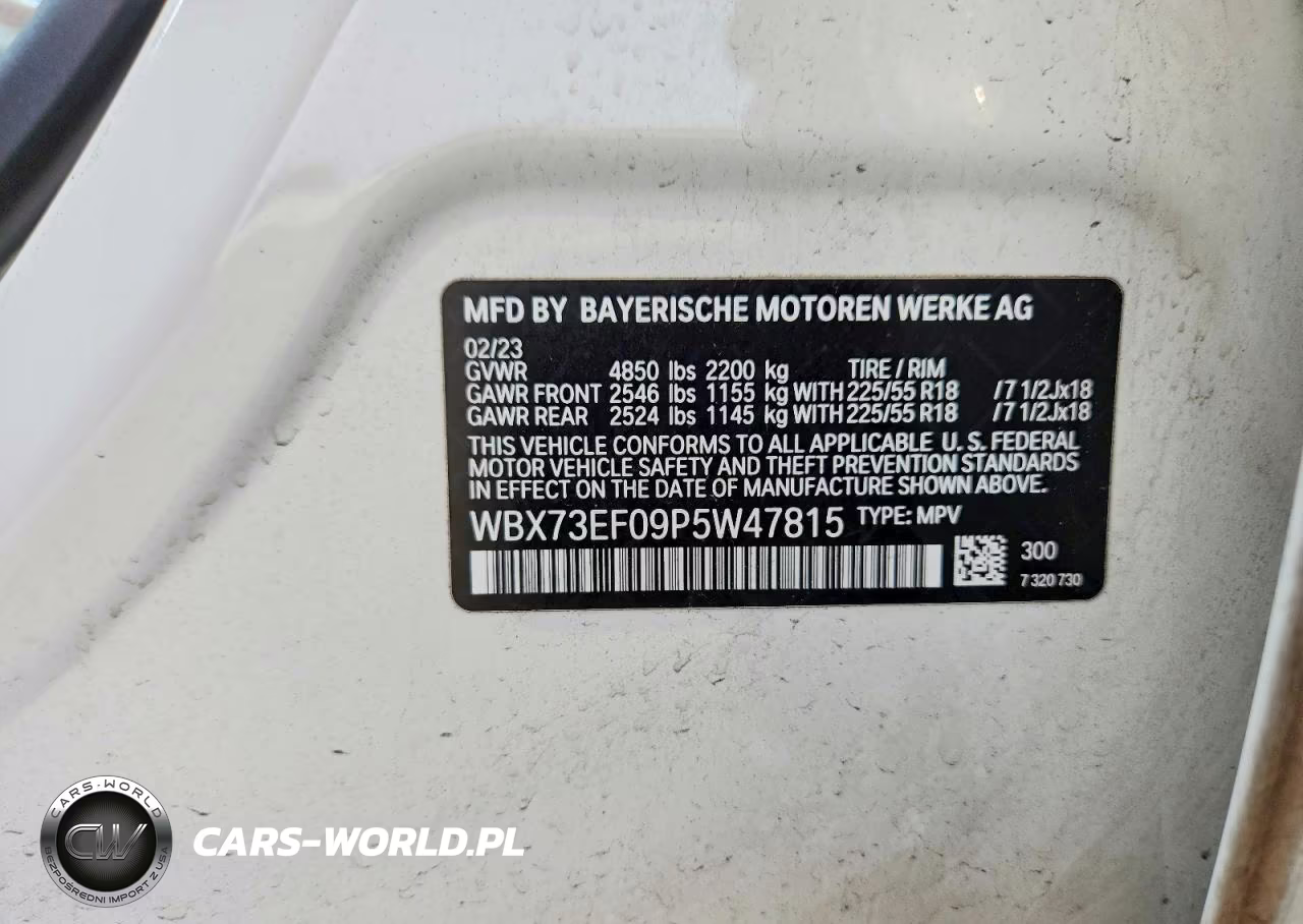2023 BMW X1 xDrive28I VIN:WBX73EF09P5W47815 - 12