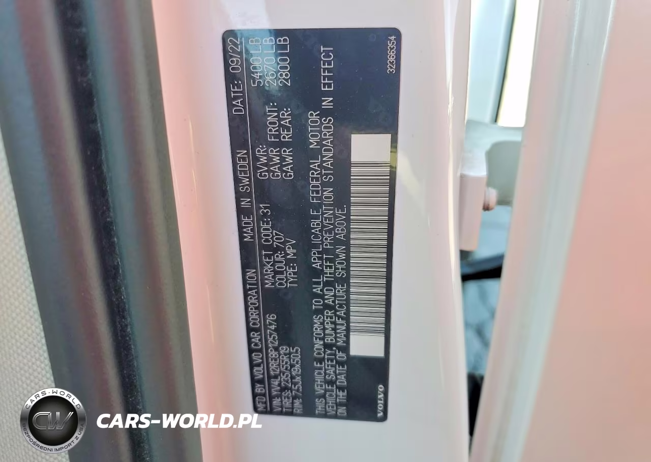 2023 Volvo Xc60 Plus VIN:YV4L12RE8P1257476 - 13