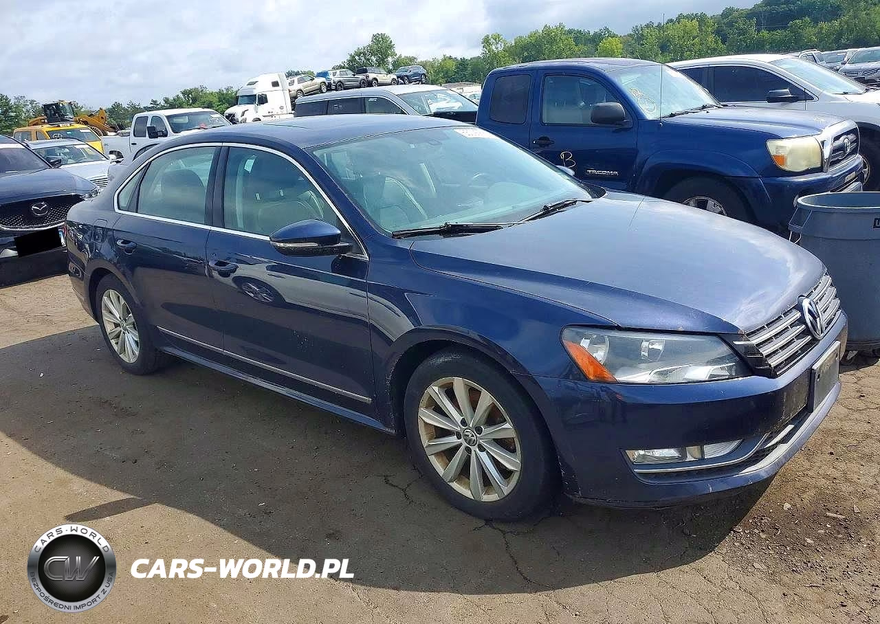 2012 Volkswagen Passat Sel VIN:1VWCP7A3XCC004096 - 4