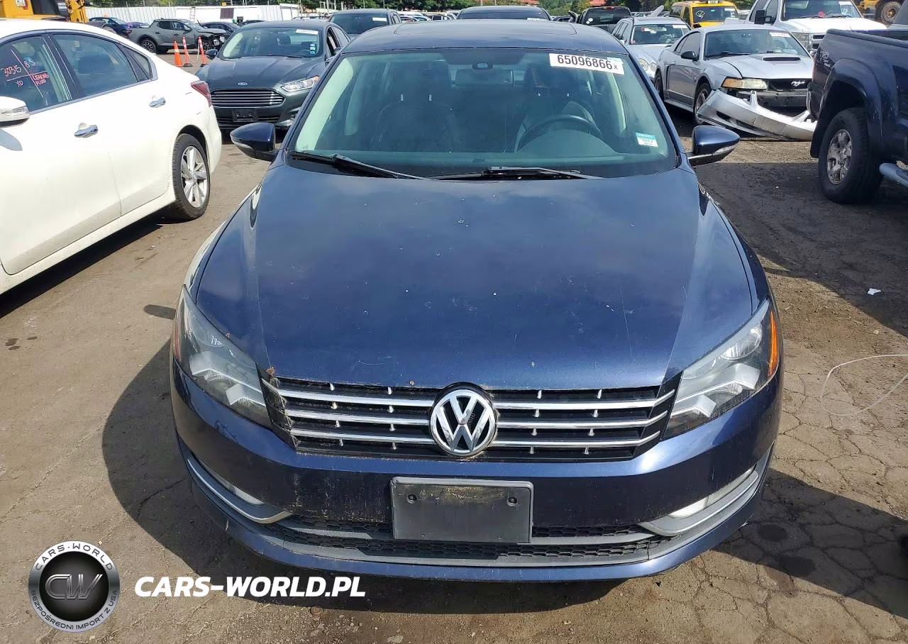 2012 Volkswagen Passat Sel VIN:1VWCP7A3XCC004096 - 5