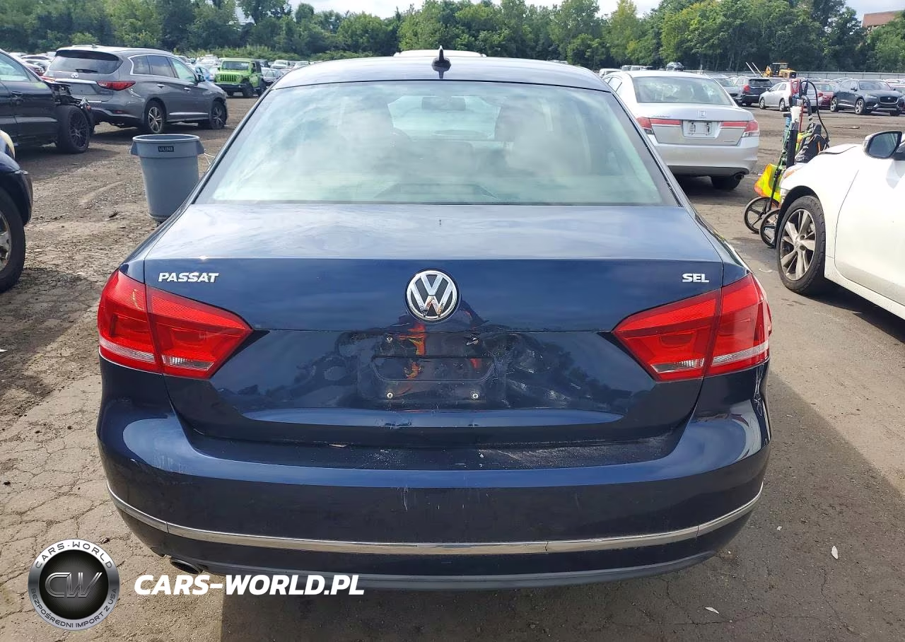 2012 Volkswagen Passat Sel VIN:1VWCP7A3XCC004096 - 6