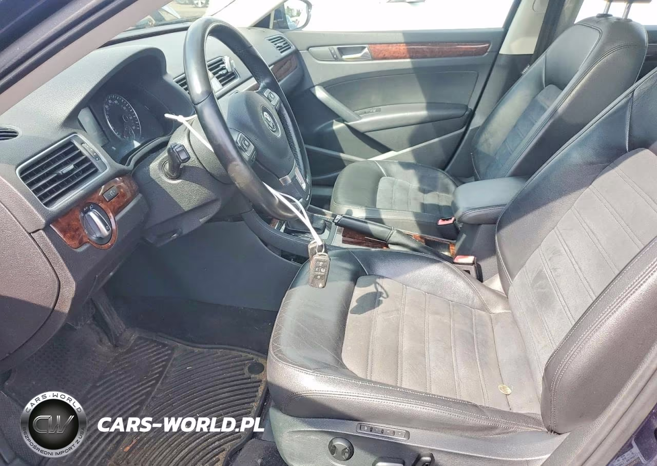 2012 Volkswagen Passat Sel VIN:1VWCP7A3XCC004096 - 7
