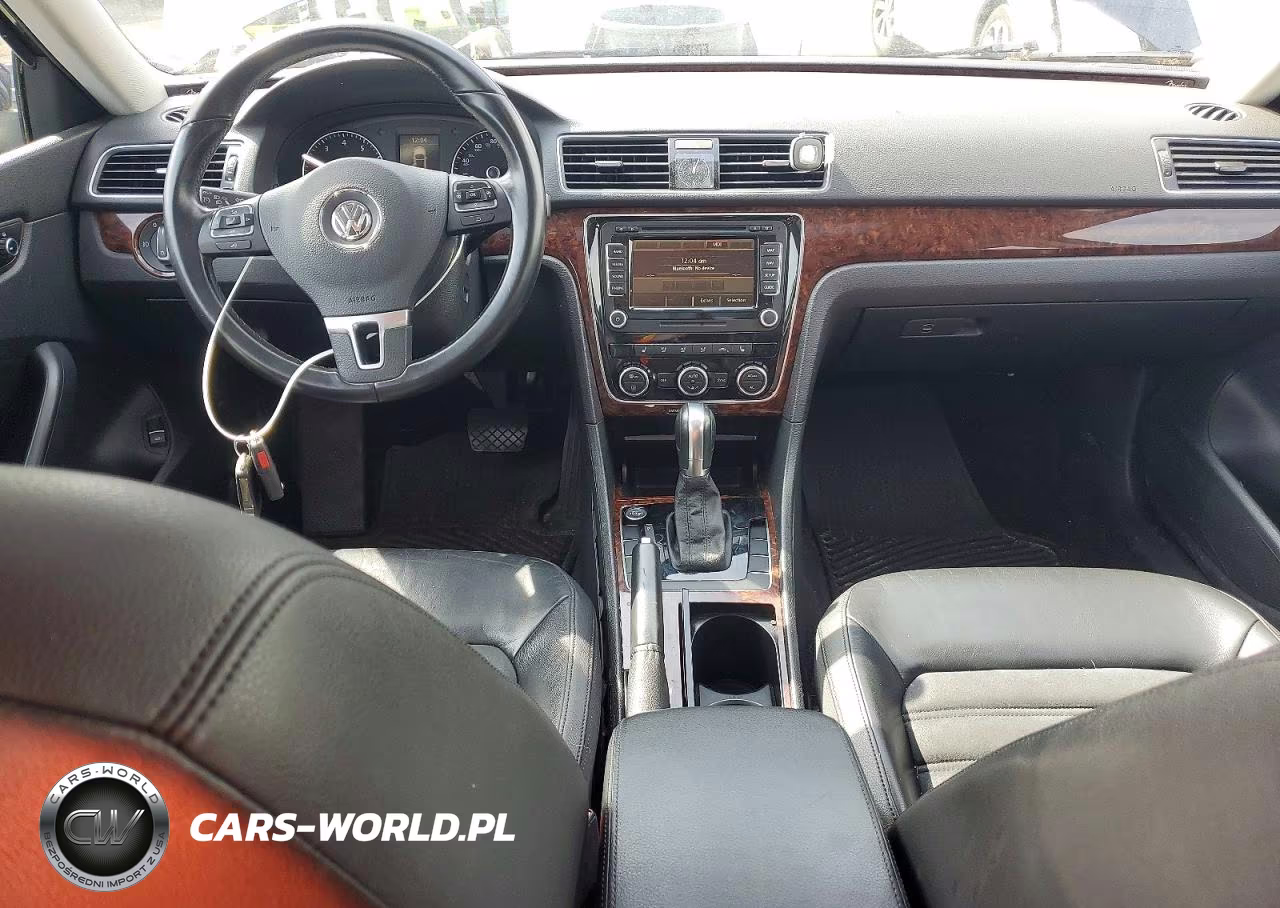 2012 Volkswagen Passat Sel VIN:1VWCP7A3XCC004096 - 8