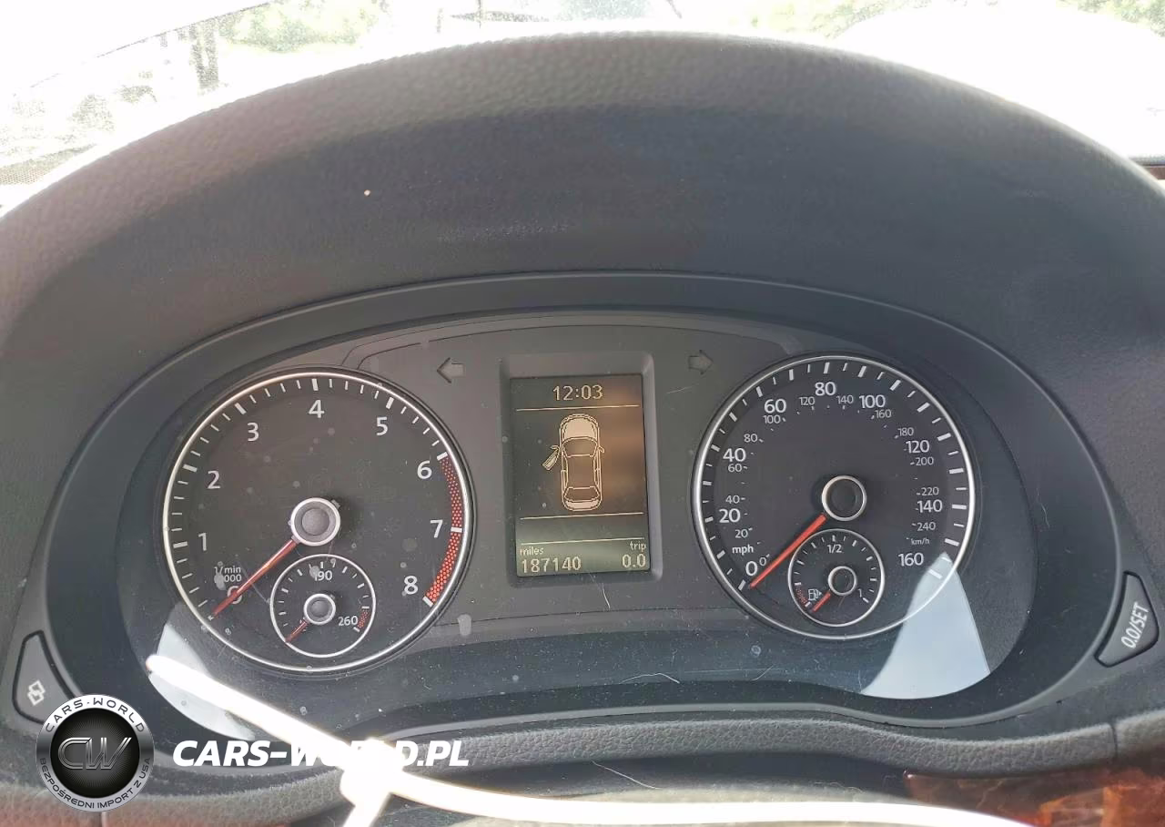 2012 Volkswagen Passat Sel VIN:1VWCP7A3XCC004096 - 9