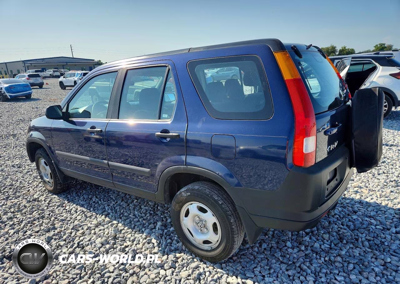 2004 Honda Cr-V Lx VIN:SHSRD68484U208293 - 2