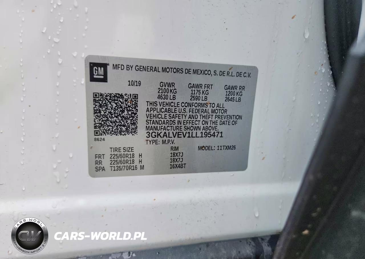 2020 GMC Terrain Slt VIN:3GKALVEV1LL195471 - 12