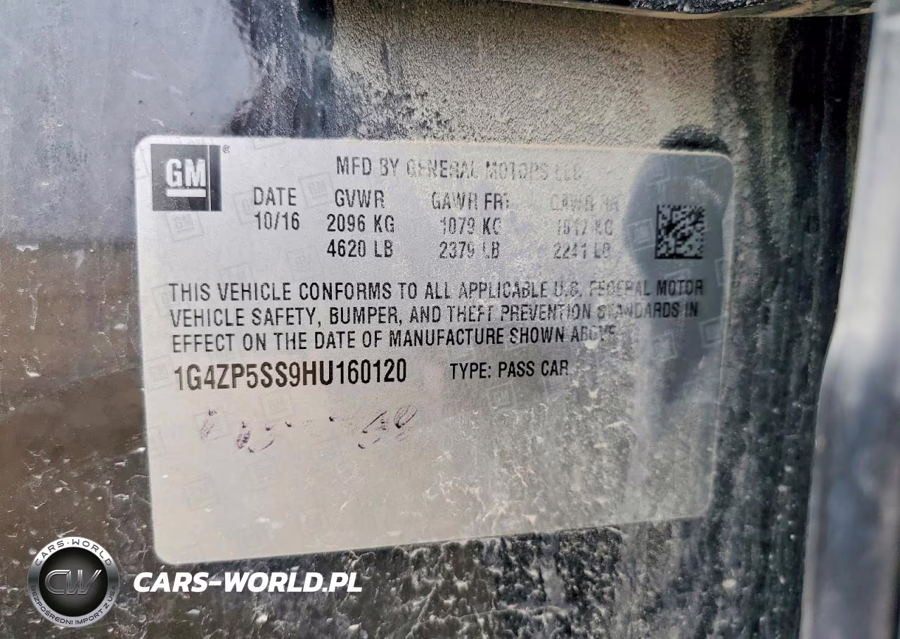 2017 Buick Lacrosse Essence VIN:1G4ZP5SS9HU160120 - 12