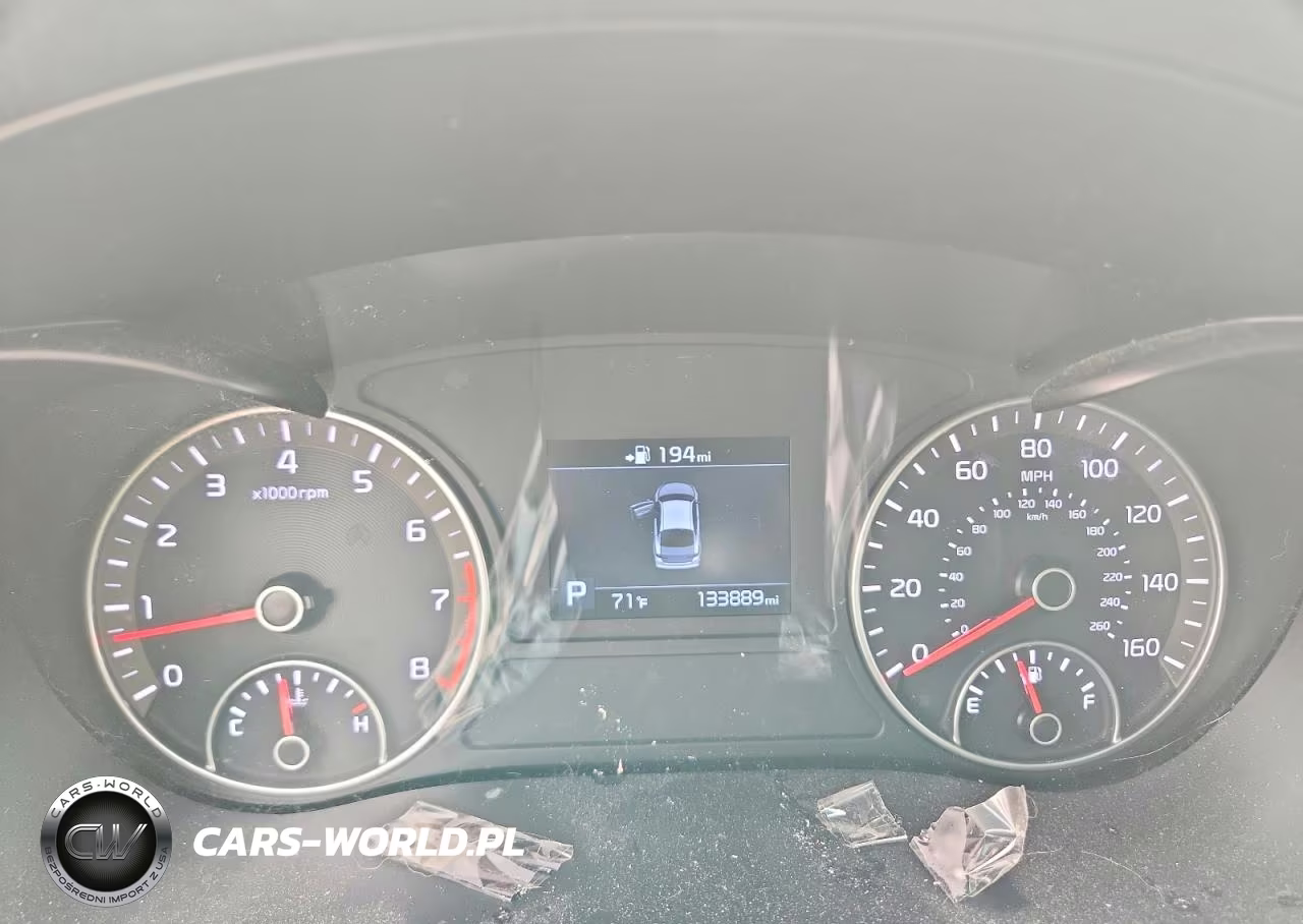 2019 Kia Optima Lx VIN:5XXGT4L31KG374458 - 9