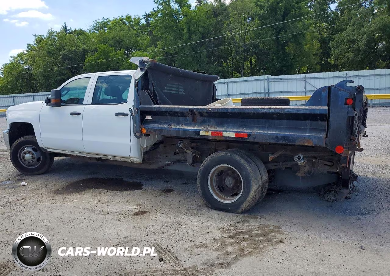 2015 Chevrolet Silverado Dump Truck VIN:1GB4KYCG7FF650120 - 2