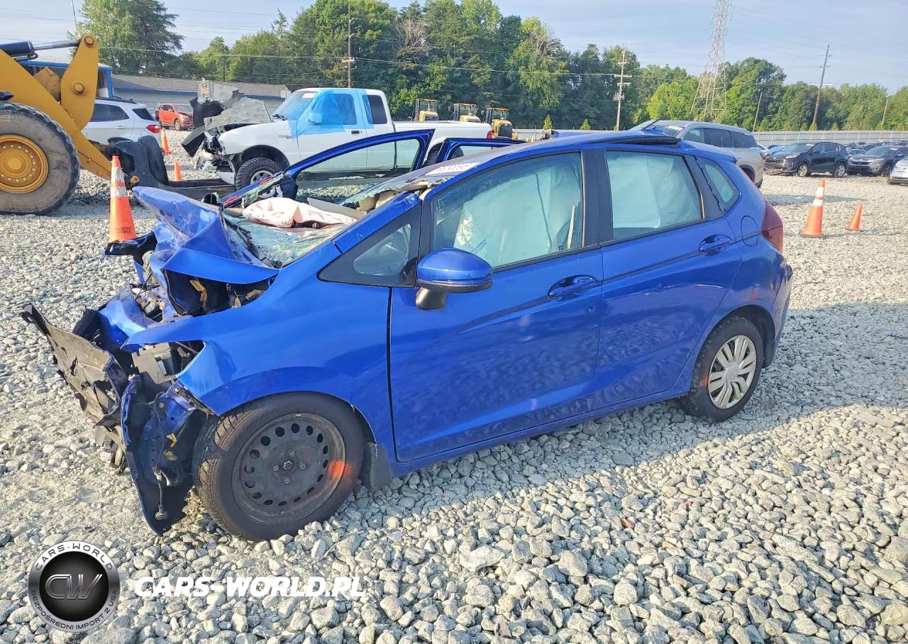 2017 Honda Fit Lx VIN:3HGGK5G52HM702466 - 1