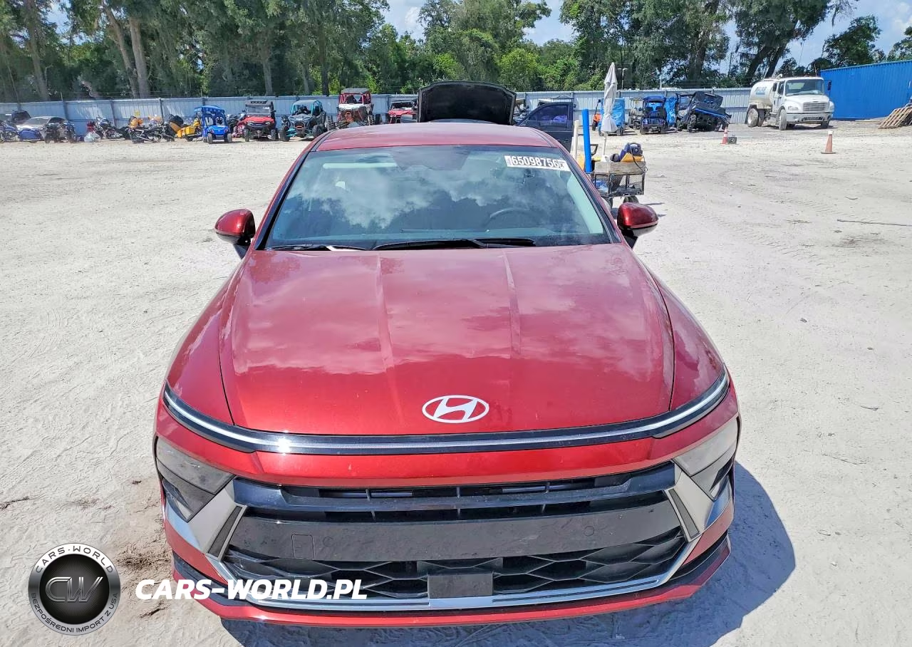 2025 Hyundai Sonata Sel VIN:KMHL64JA3SA451765 - 5