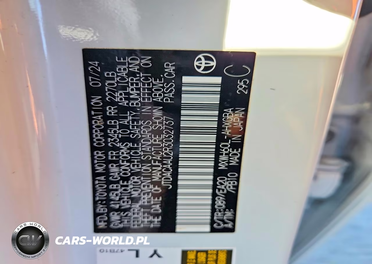 2024 Toyota Prius Xle VIN:JTDACAAU2R3032737 - 12