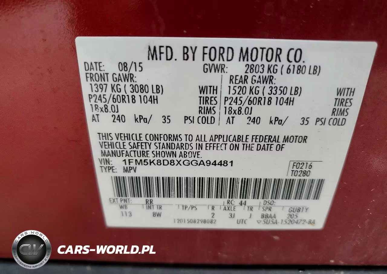 2016 Ford Explorer Xlt VIN:1FM5K8D8XGGA94481 - 13