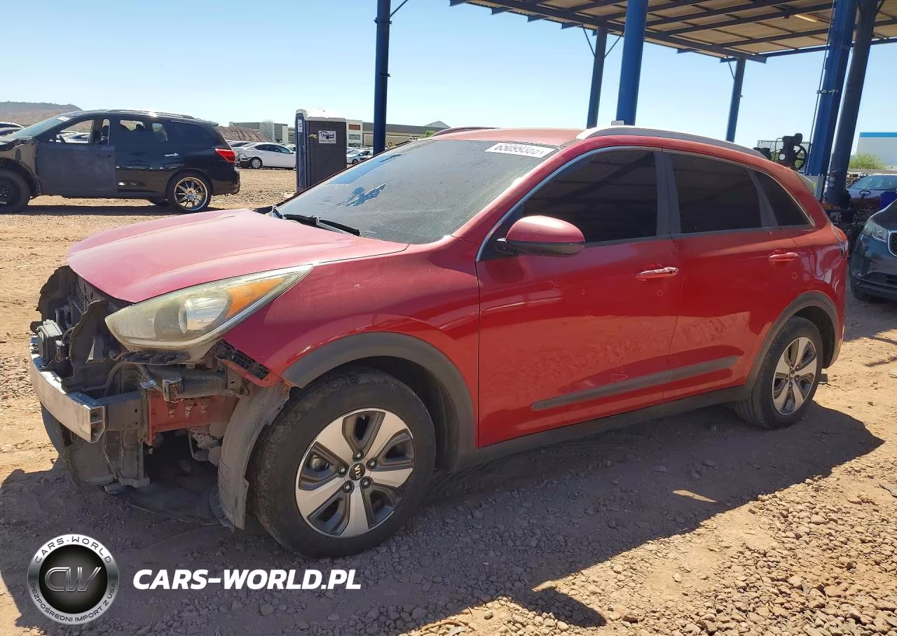 2017 Kia Niro Lx VIN:KNDCB3LC4H5104066 - 1