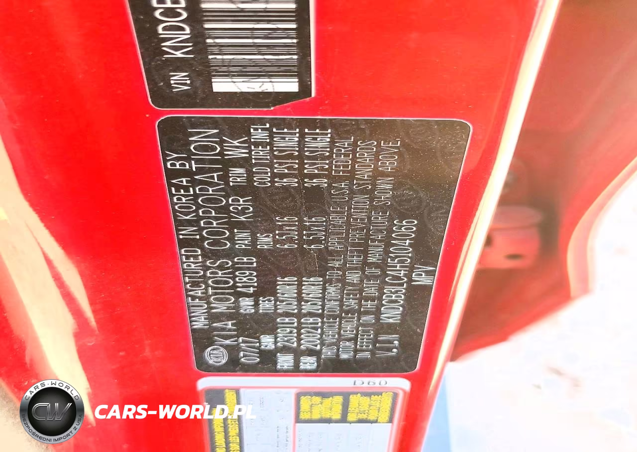 2017 Kia Niro Lx VIN:KNDCB3LC4H5104066 - 13