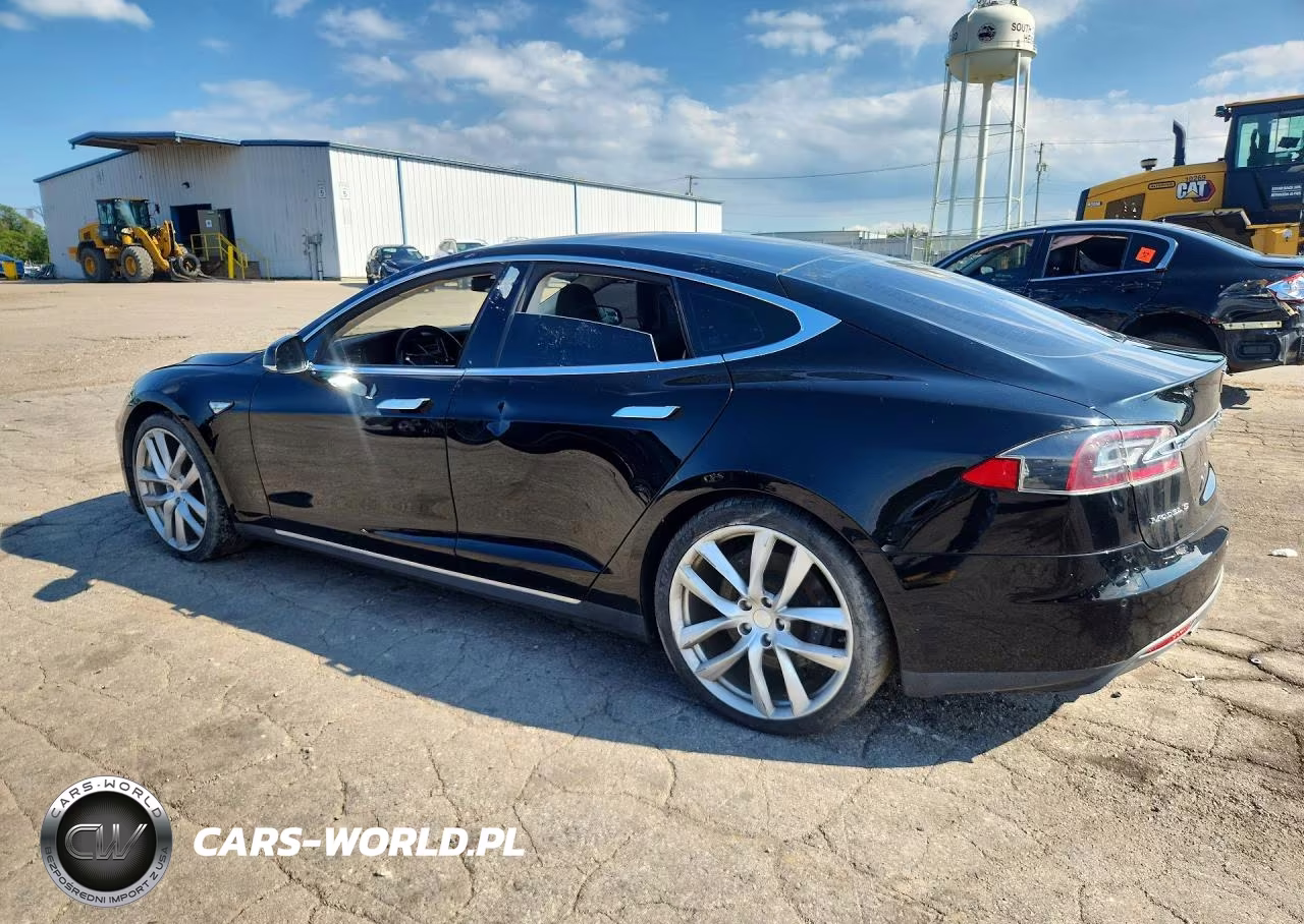 2014 Tesla Model S VIN:5YJSA1S19EFP56842 - 2