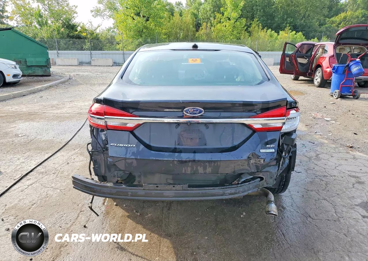 2018 Ford Fusion Se VIN:3FA6P0HD9JR231094 - 6