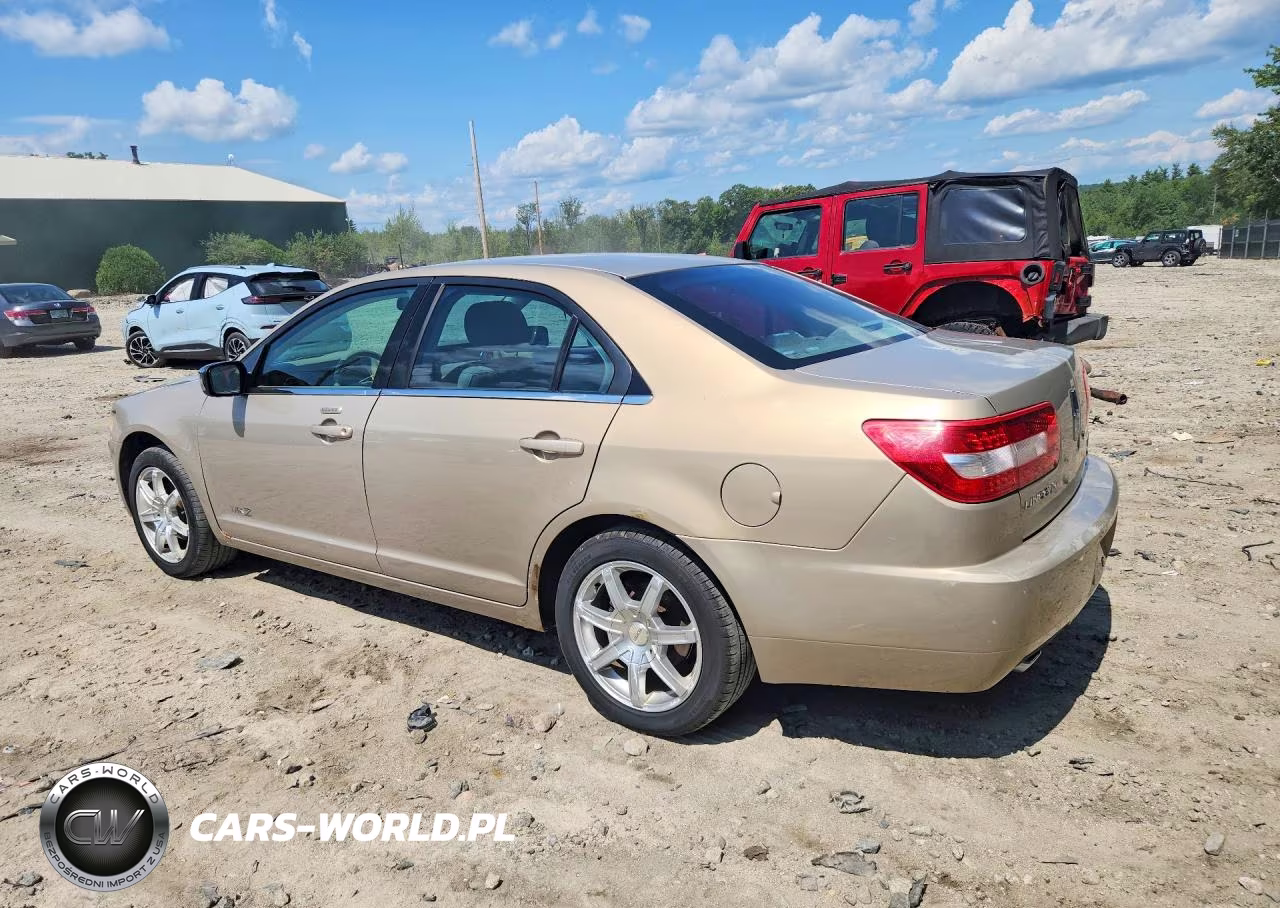 2007 Lincoln Mkz VIN:3LNHM28T57R629678 - 2