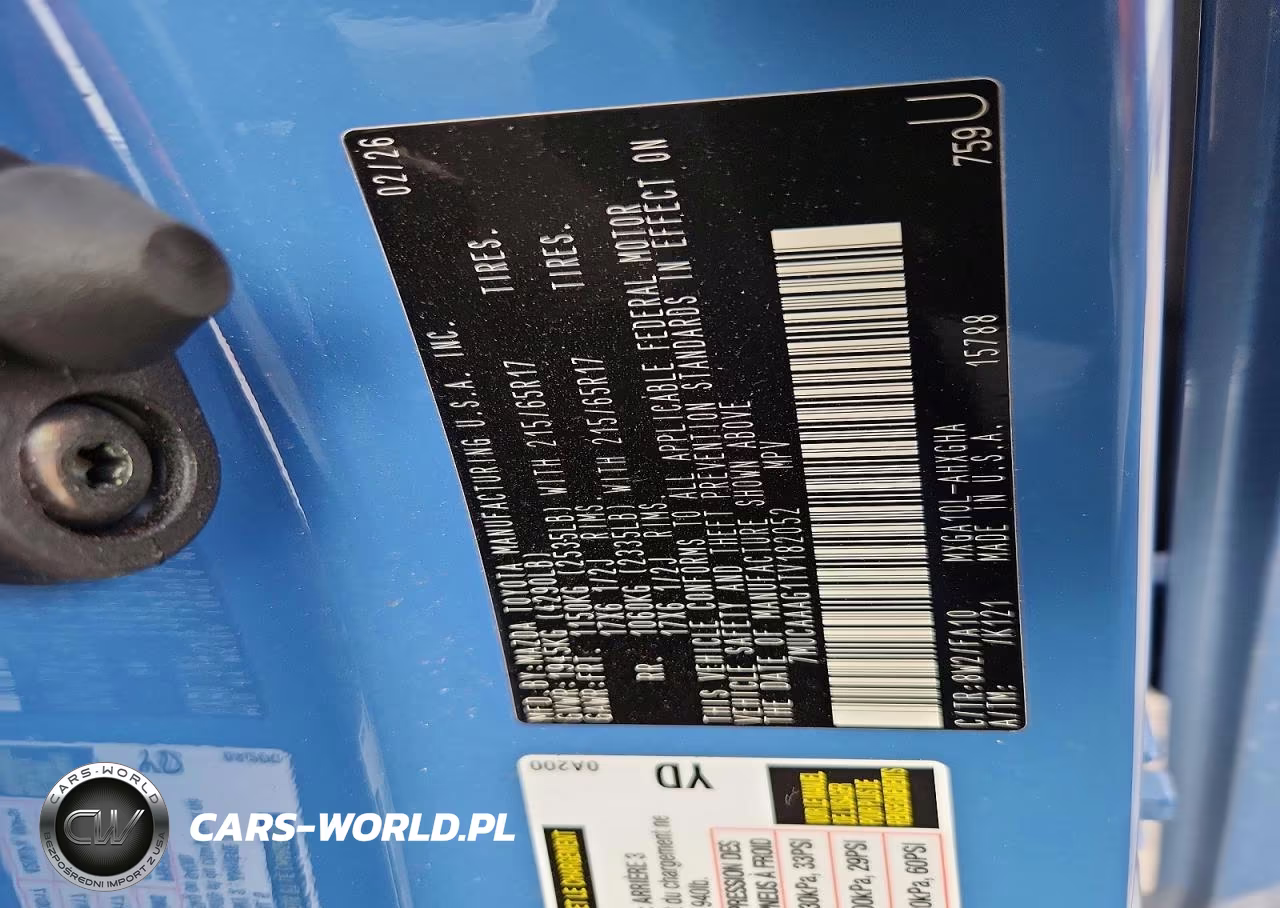 2026 Toyota Corolla Cross Le VIN:7MUCAAAG1TV182052 - 12