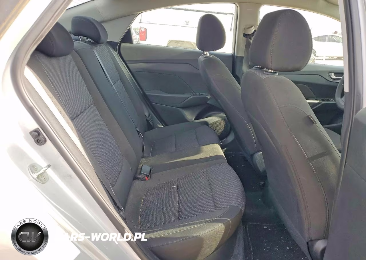 2022 Hyundai Accent Se VIN:3KPC24A67NE184868 - 10