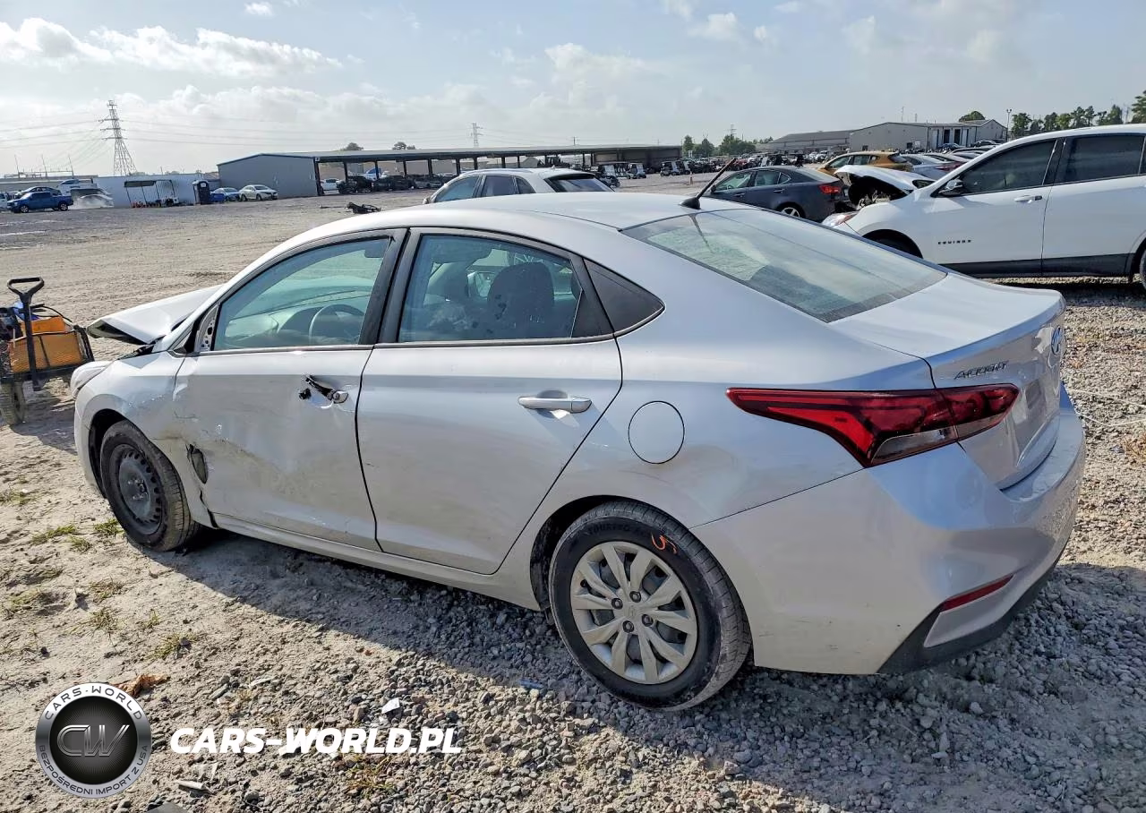 2022 Hyundai Accent Se VIN:3KPC24A67NE184868 - 2