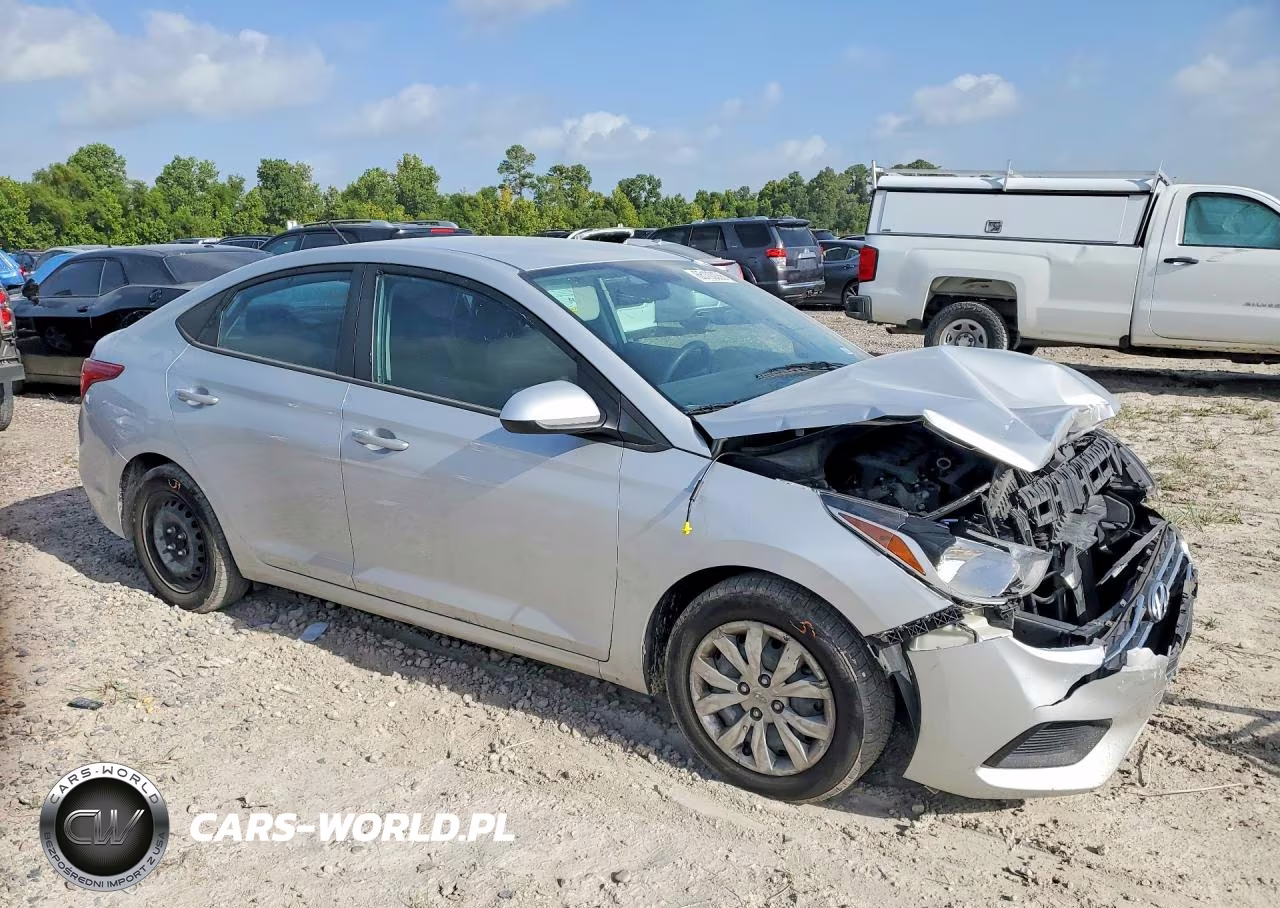 2022 Hyundai Accent Se VIN:3KPC24A67NE184868 - 4