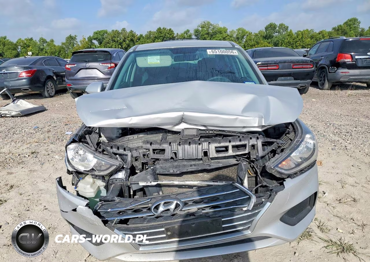 2022 Hyundai Accent Se VIN:3KPC24A67NE184868 - 5