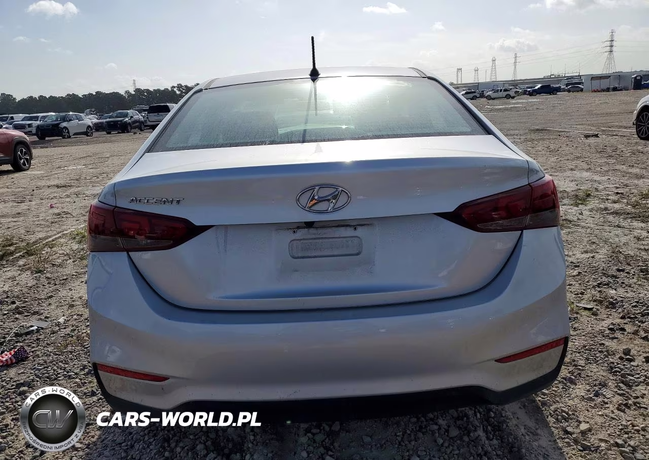 2022 Hyundai Accent Se VIN:3KPC24A67NE184868 - 6