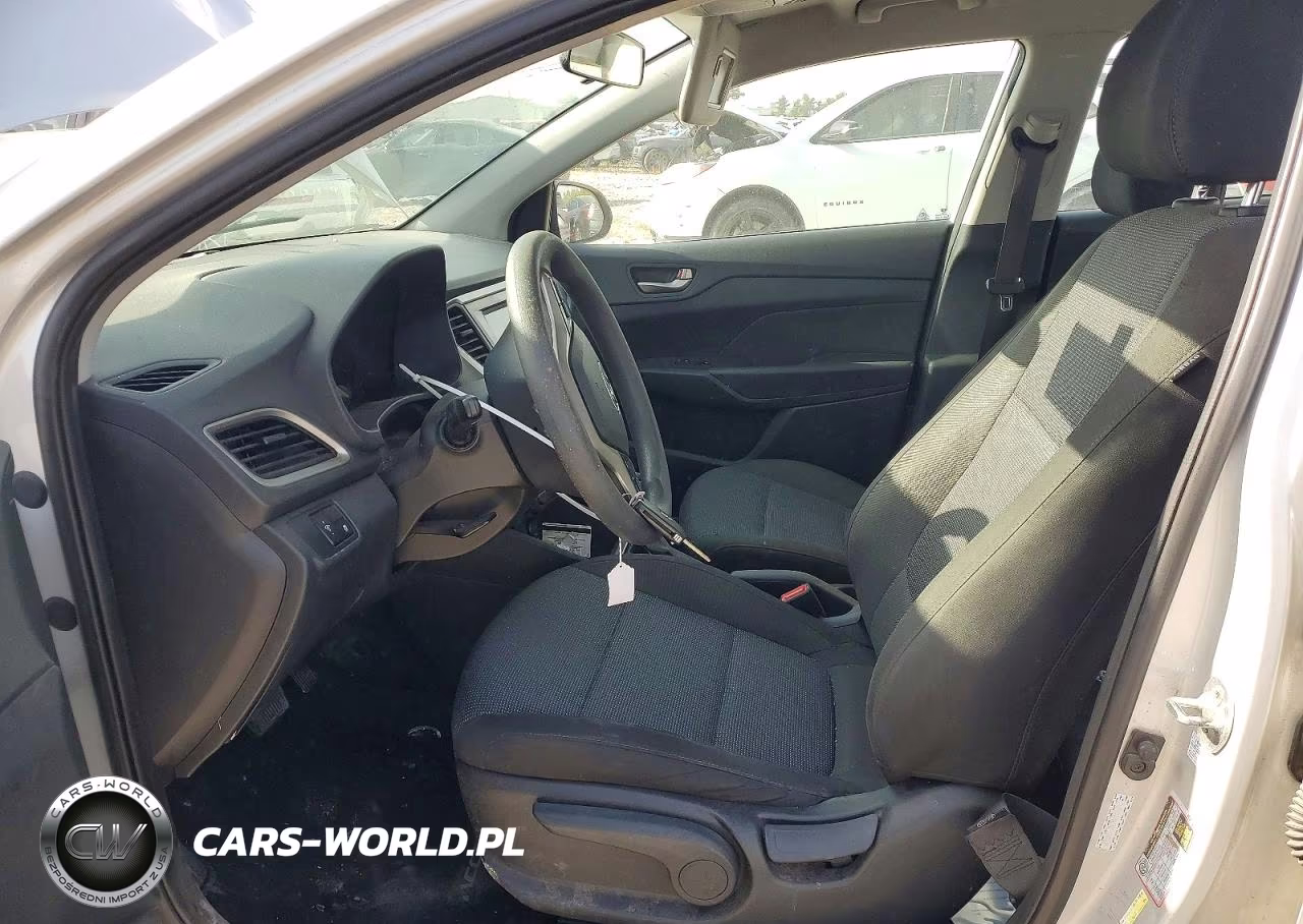 2022 Hyundai Accent Se VIN:3KPC24A67NE184868 - 7