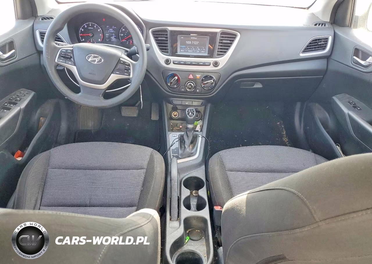 2022 Hyundai Accent Se VIN:3KPC24A67NE184868 - 8