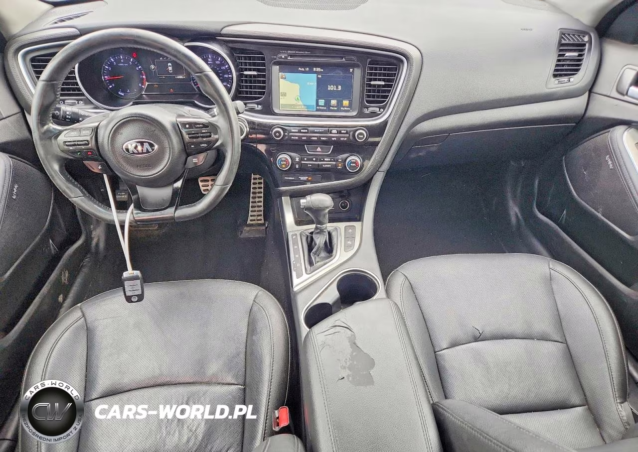 2015 Kia Optima Sx VIN:5XXGR4A68FG515575 - 8