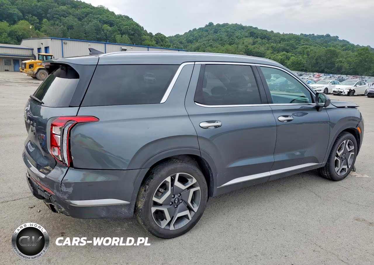 2024 Hyundai Palisade Sel Premium VIN:KM8R4DGE0RU758538 - 3